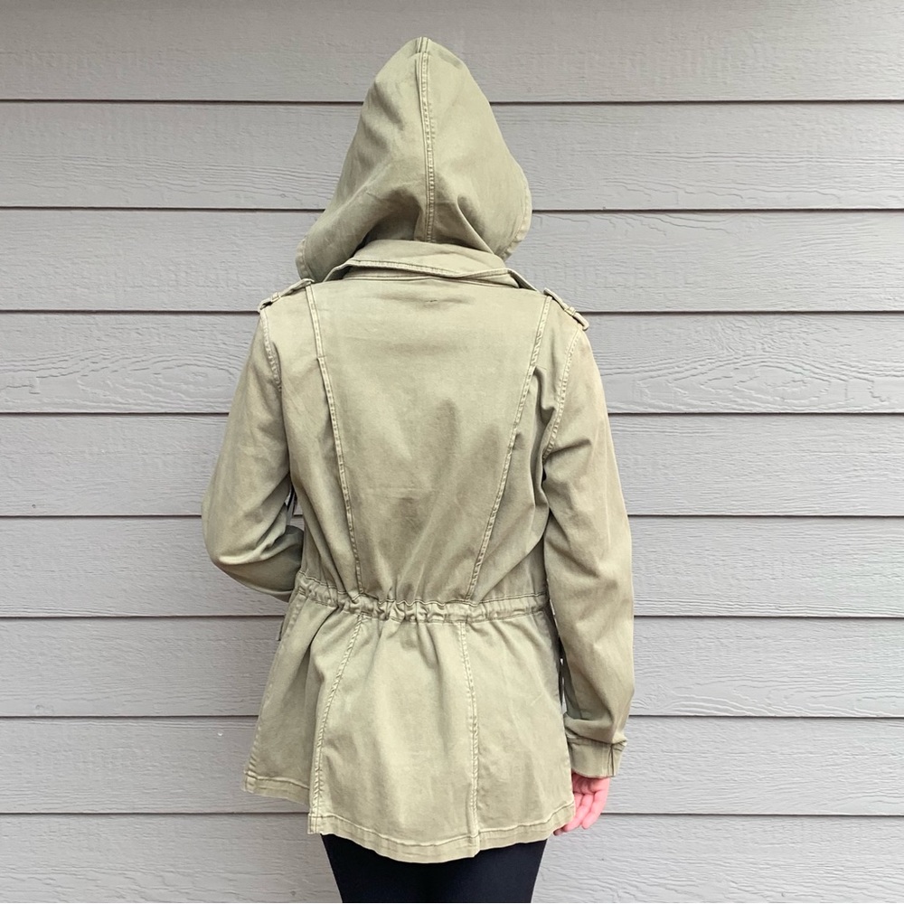 Design Lab Olive Green Utility Jacket - Picture 9 of 16